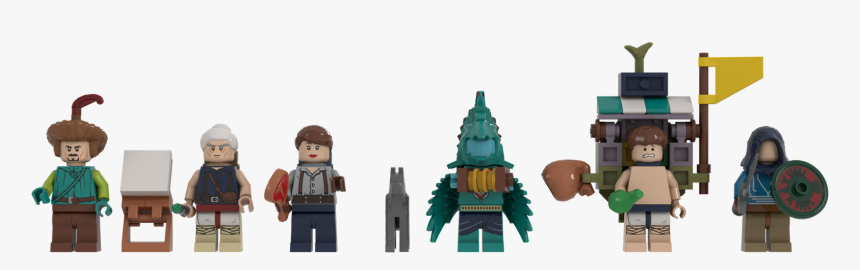 The Legend Of Zelda - Lego Breath Of The Wild, HD Png Download