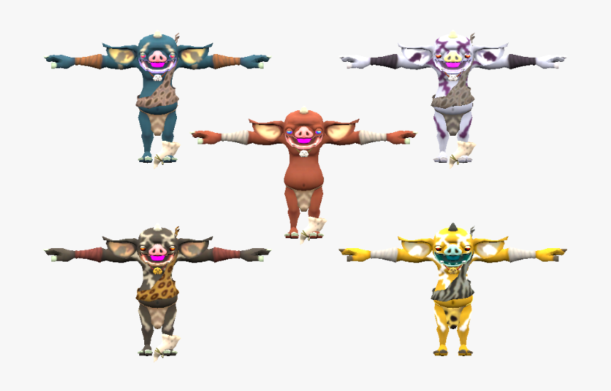 Download Zip Archive - Zelda Breath Of The Wild Bokoblin, HD Png Download