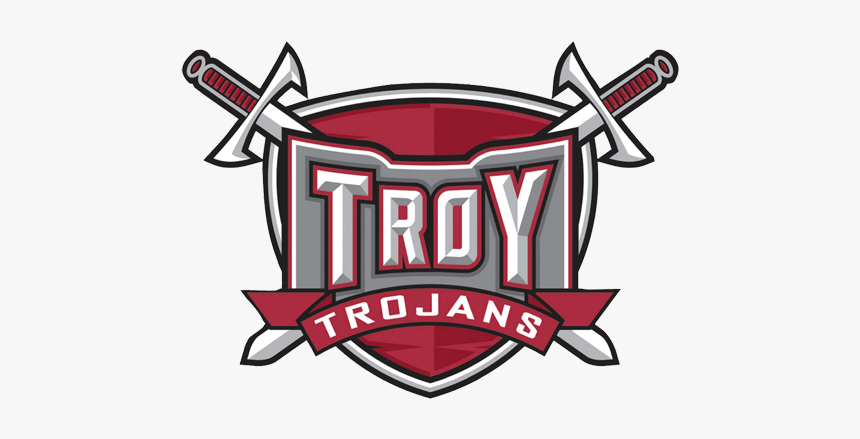 Troy 
 Class Img Responsive True Size - Troy University Football Logo, HD Png Download