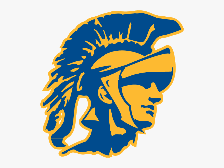 Trojan Blue Gold - Garner Trojans, HD Png Download