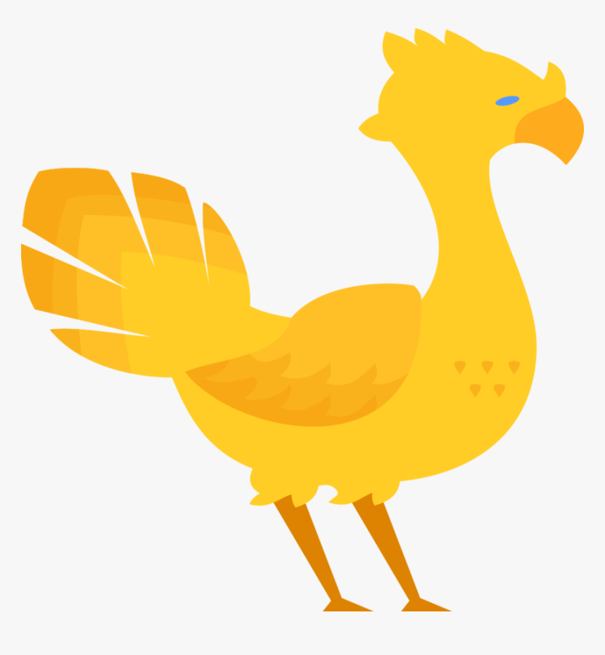 Chocobo Transparent Ffxv - Final Fantasy Xv Decals, HD Png Download