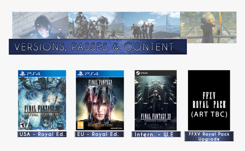 Final Fantasy Xv Royal Edition, HD Png Download