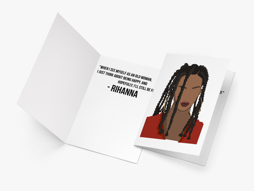 Rihanna Card - Sketch Pad, HD Png Download