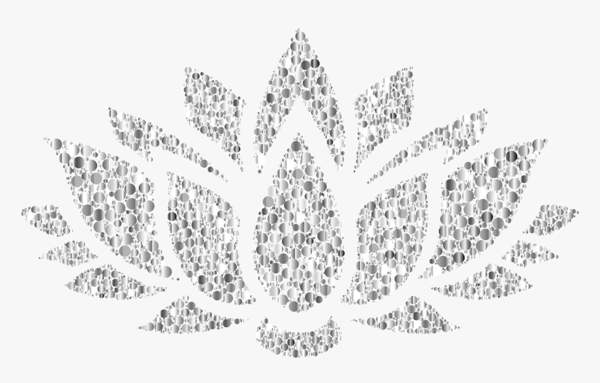 Transparent Lotus Flower Graphic Png - Flower Design No Background, Png Download