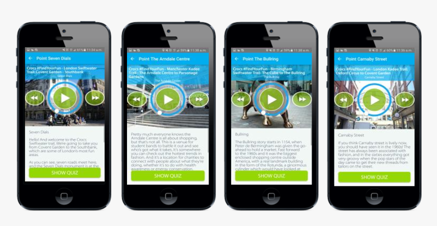 Crocs Find Your Fun Tours On Geotourist - Iphone, HD Png Download