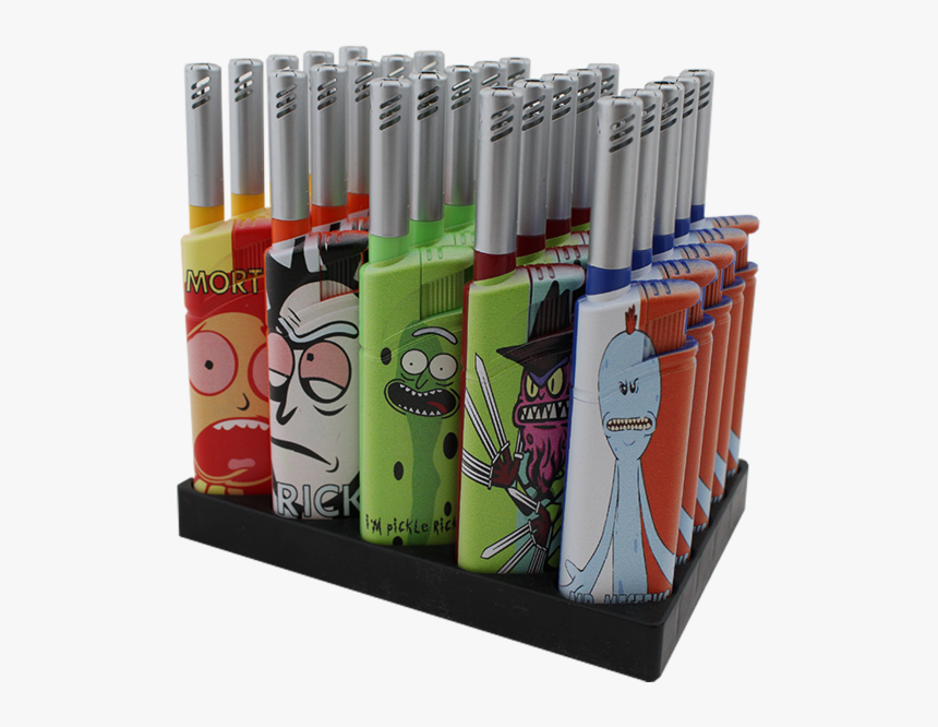 Rick And Morty Crocs Lighter Display - Lip Gloss, HD Png Download