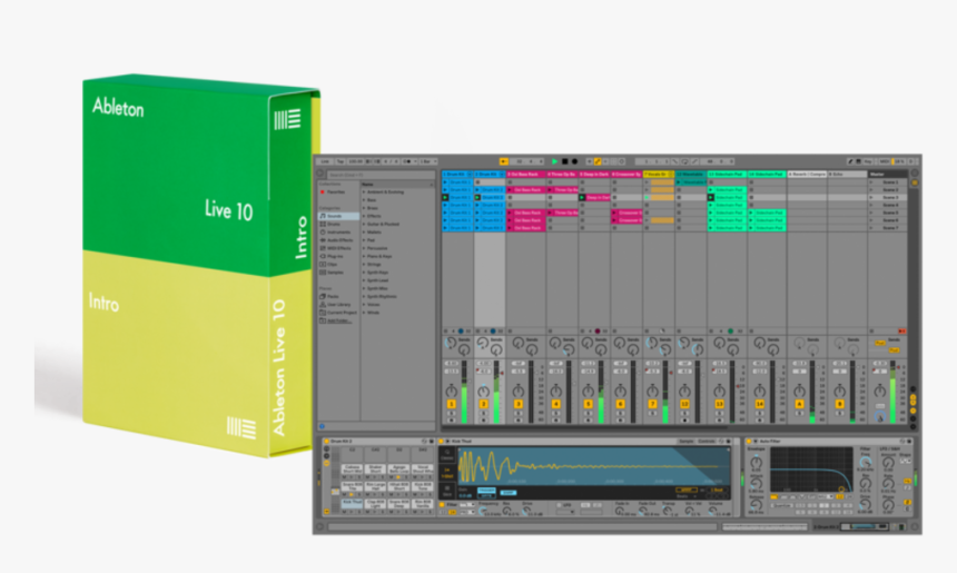 Ableton Live 10 Intro, HD Png Download