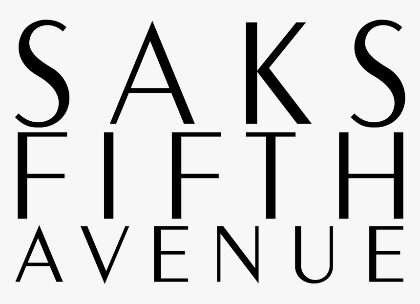 Transparent Saks Fifth Avenue Logo, HD Png Download