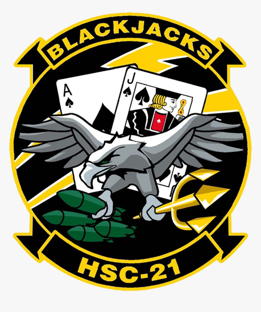 Helicopter Sea Combat Squadron 21 Patch 2015 - Us Navy Squadron Logos, HD Png Download