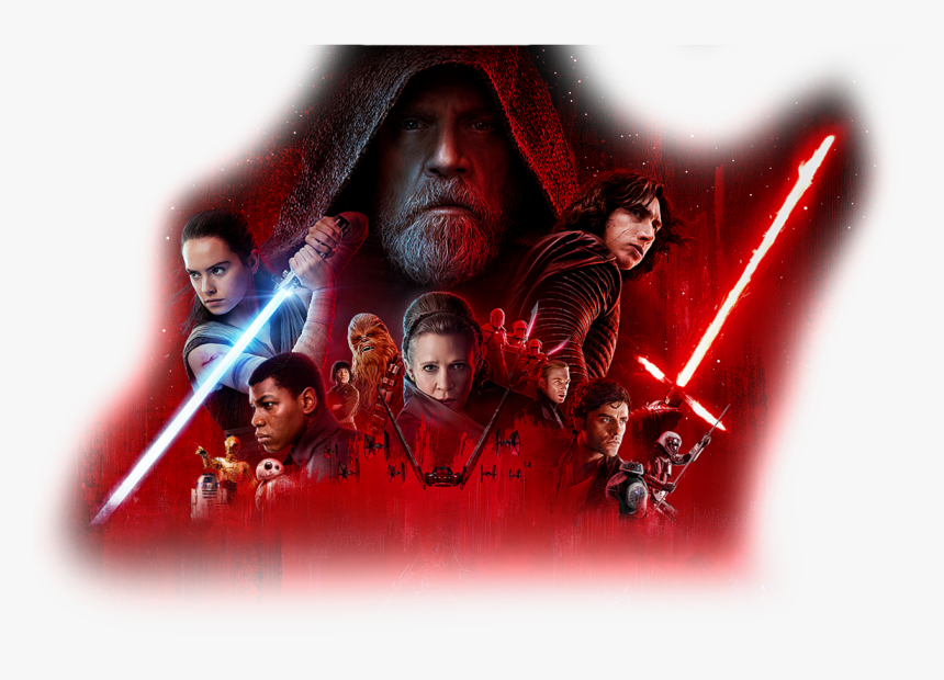 The Last Jedi - Star Wars The Last Jedi Cast, HD Png Download