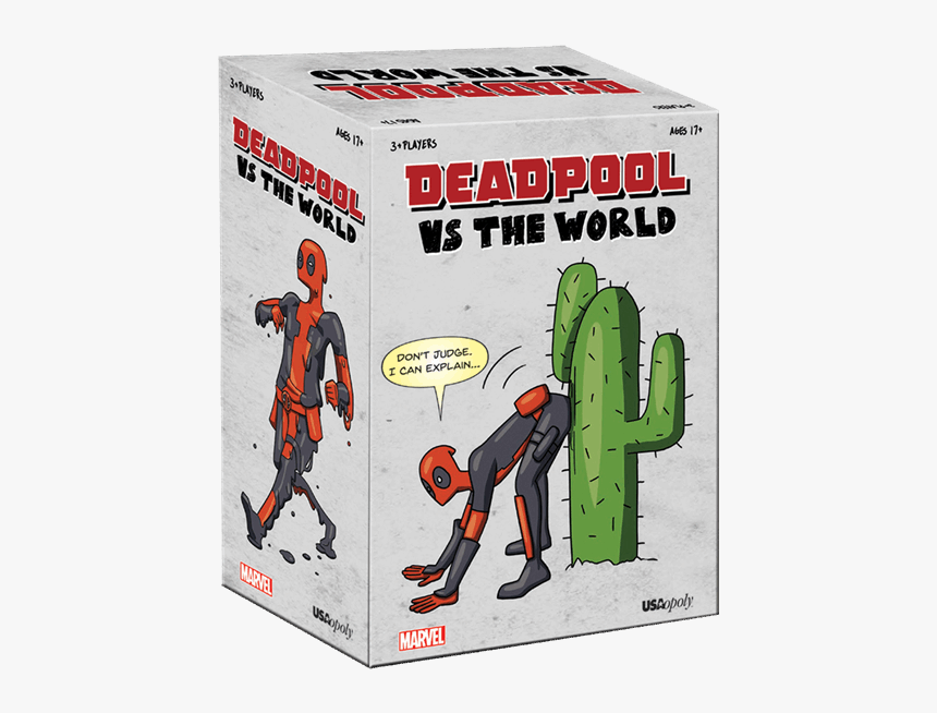 Deadpool Vs The World Card Game, HD Png Download