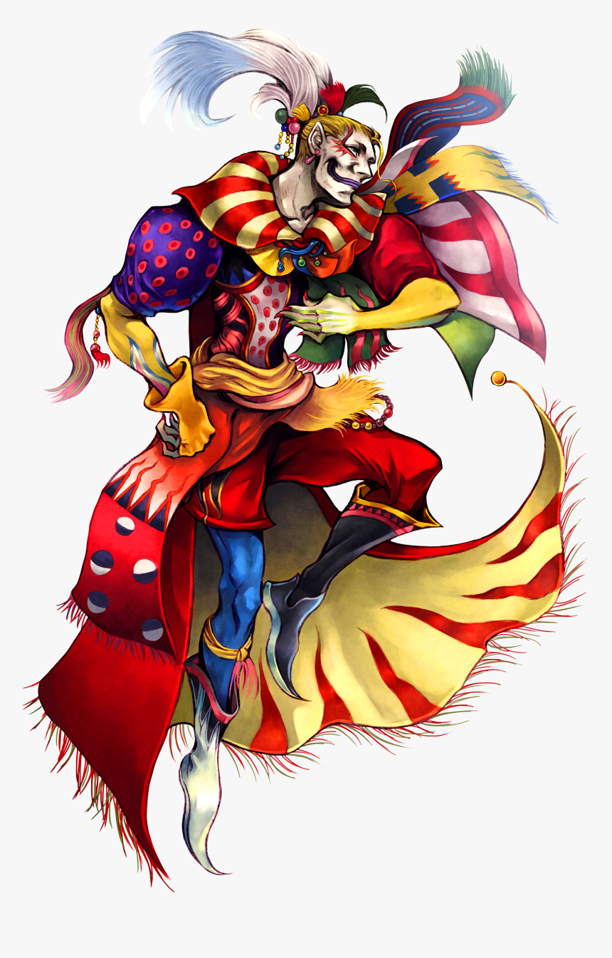 Kefka Palazzo - Ff6 Kefka, HD Png Download