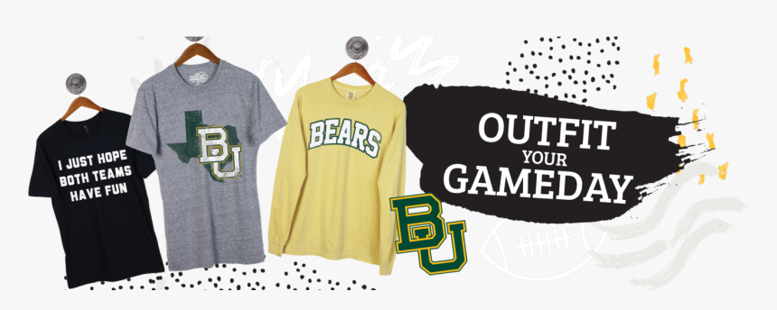 Baylor University Shirts - Illustration, HD Png Download