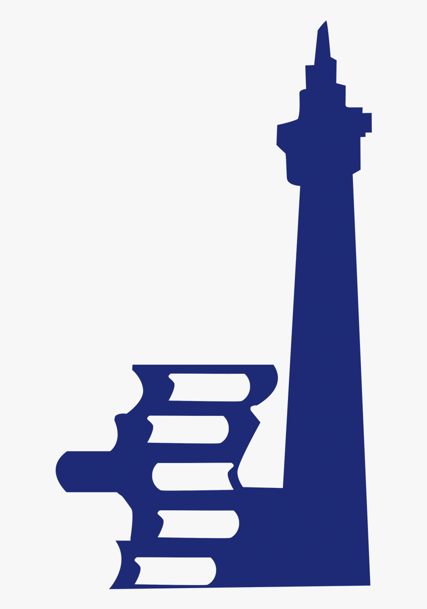 Logo Lighthouse Silhouette - Lighthouse And Book Logo, HD Png Download