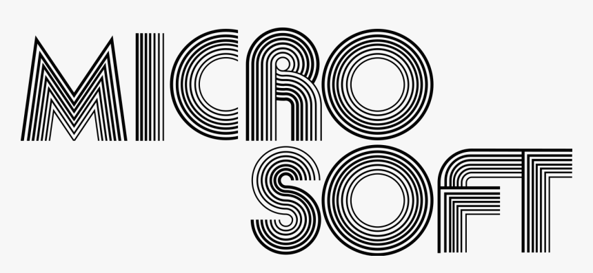 Microsoft Logo 1975, HD Png Download