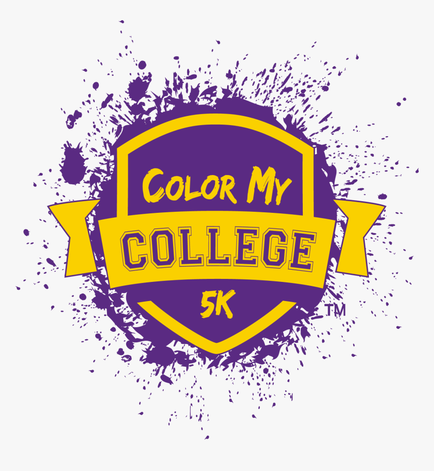 Color My College 5k - Illustration, HD Png Download