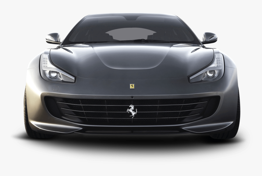 Ferrari Front View - Car Front View Png, Transparent Png