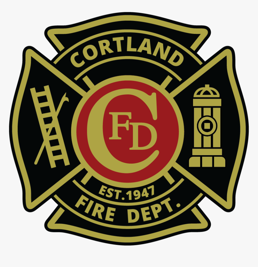 Cortland Fire Department Logo - Cortland Fire Department, HD Png Download
