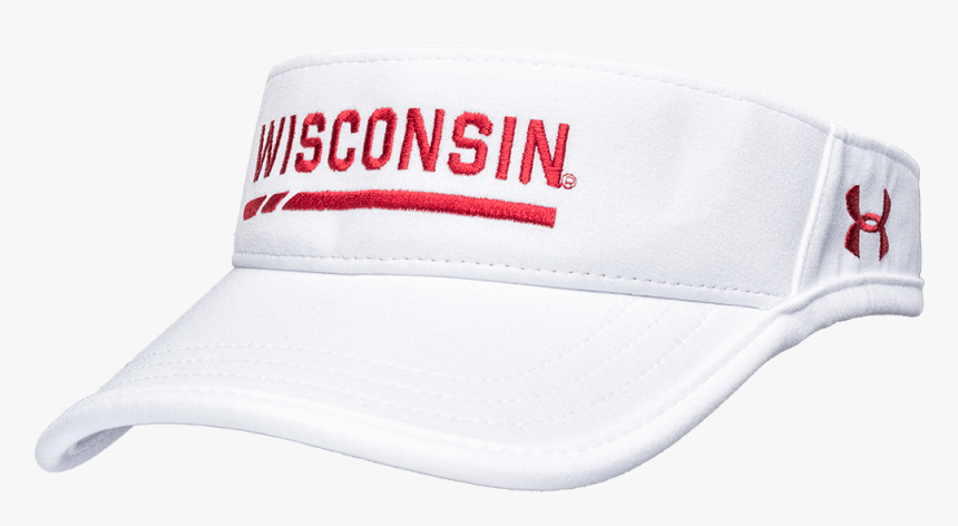 Cover Image For Under Armour Wisconsin Adjustable Visor - Baseball Cap, HD Png Download