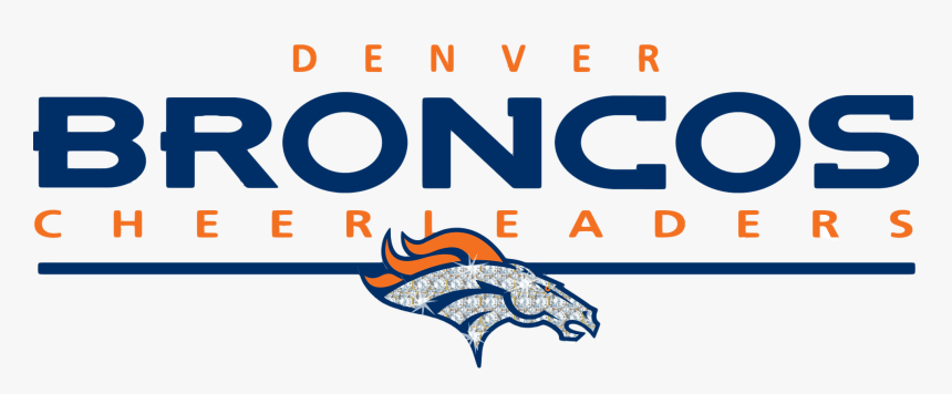 Denver Broncos Cheerleaders Png Logo, Transparent Png