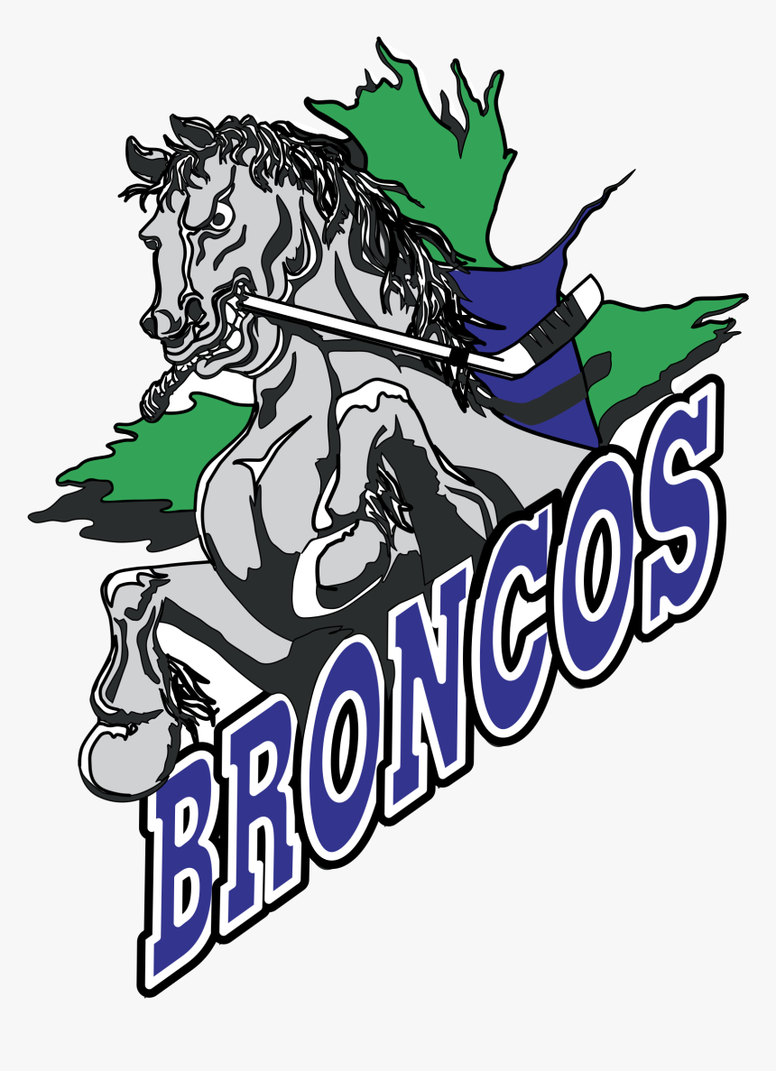 Swift Current Broncos Logo - Old Swift Current Broncos Logo, HD Png Download