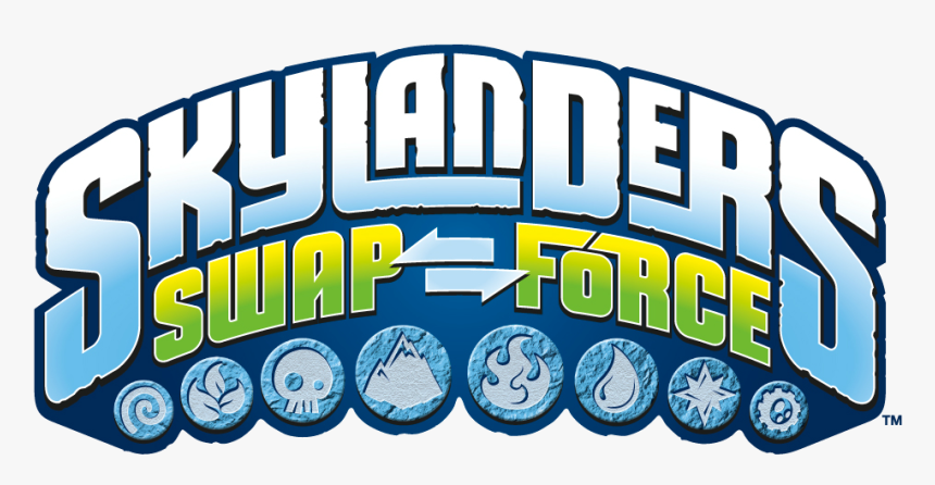 Skylanders Swap Force Logo Hires - Skylanders Swap Force Title, HD Png Download