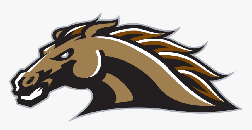 Mustang Clipart Bronco - Poston Butte High School Logo, HD Png Download