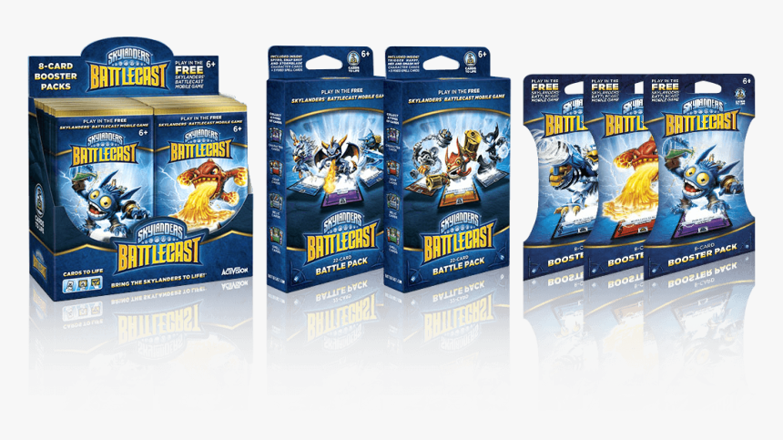 Skylanders Battlecast Cards Packs, HD Png Download
