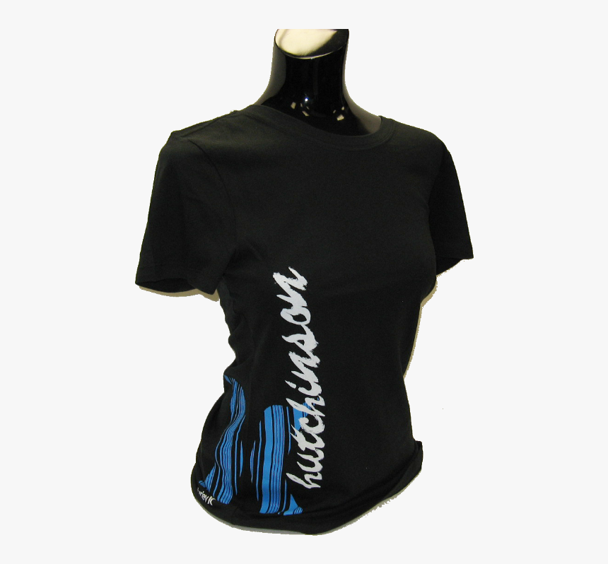 Black Fashion Fit Tee Shirt - Mannequin, HD Png Download