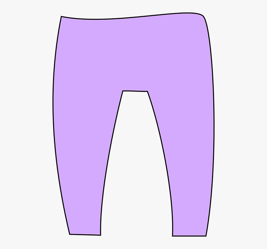 Free Vector Graphic - Purple Pants Clipart, HD Png Download
