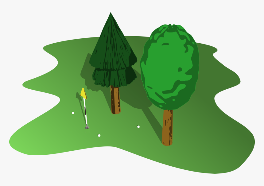 Transparent Golf Ball Clipart Png - Lapangan Clipart, Png Download