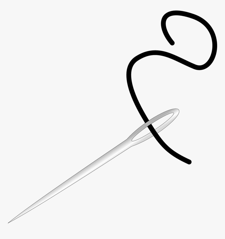 Needle And String Svg Clip Arts - Needle And String, HD Png Download