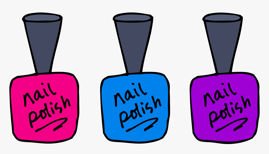 Transparent Lipstick Clipart Png - Nail Polish Clipart, Png Download