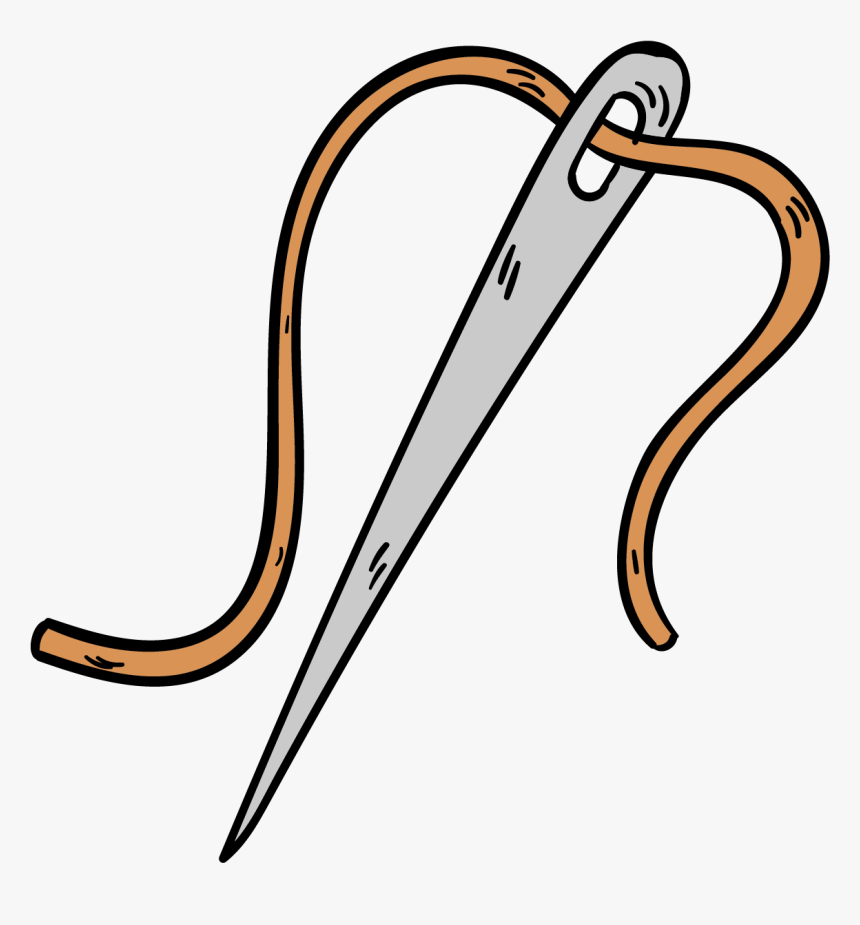 Sewing Needle Drawing Cartoon Clip Art, HD Png Download