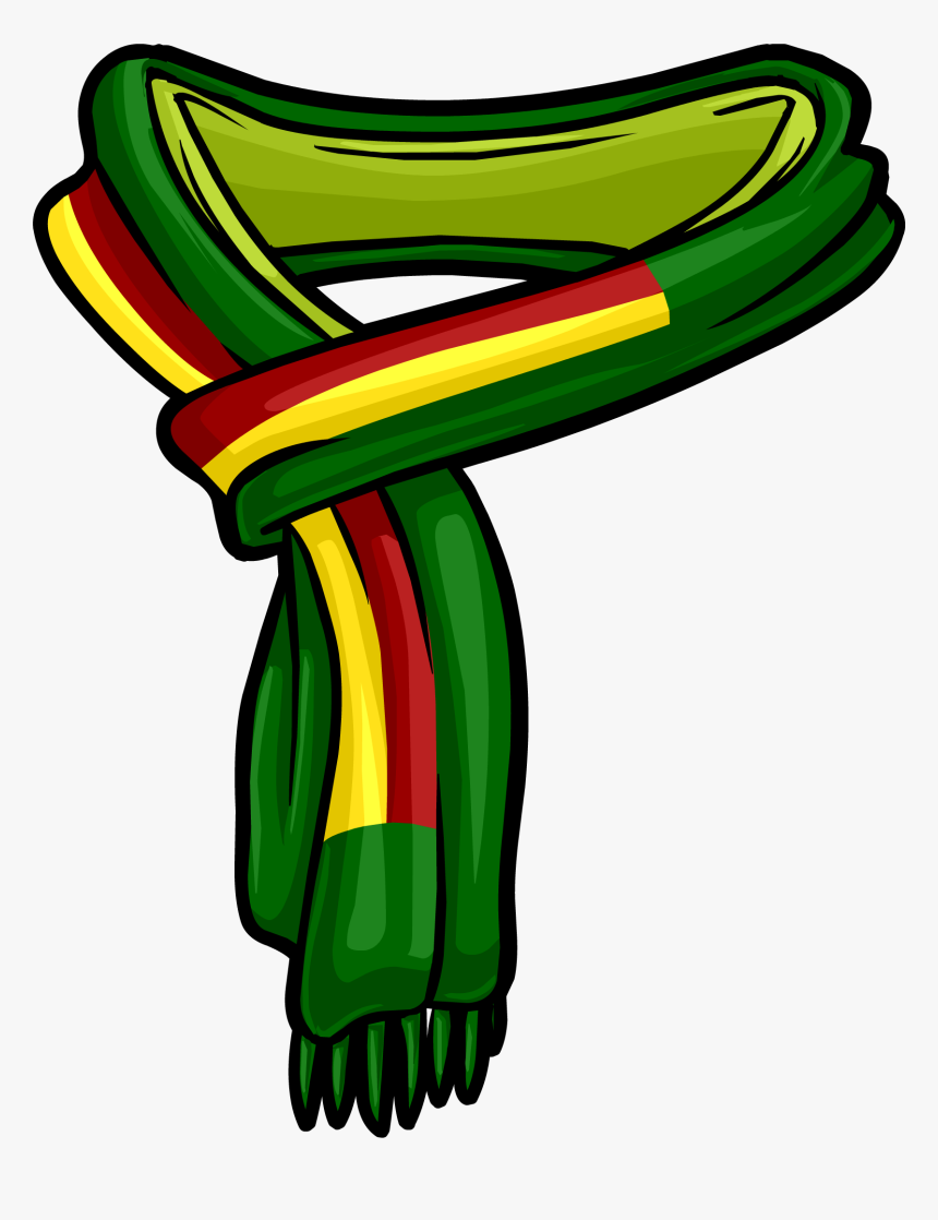 Reggae Scarf - Scarf Clipart, HD Png Download