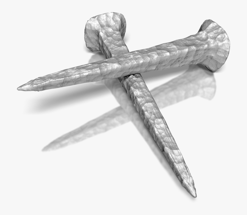 Nail Clipart Cross - Nails In The Cross Clip Art, HD Png Download