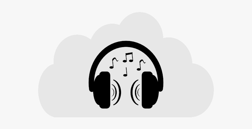 Headphones Headphone Clipart Clip Art Headset Stunning - Earphones With Music Png, Transparent Png
