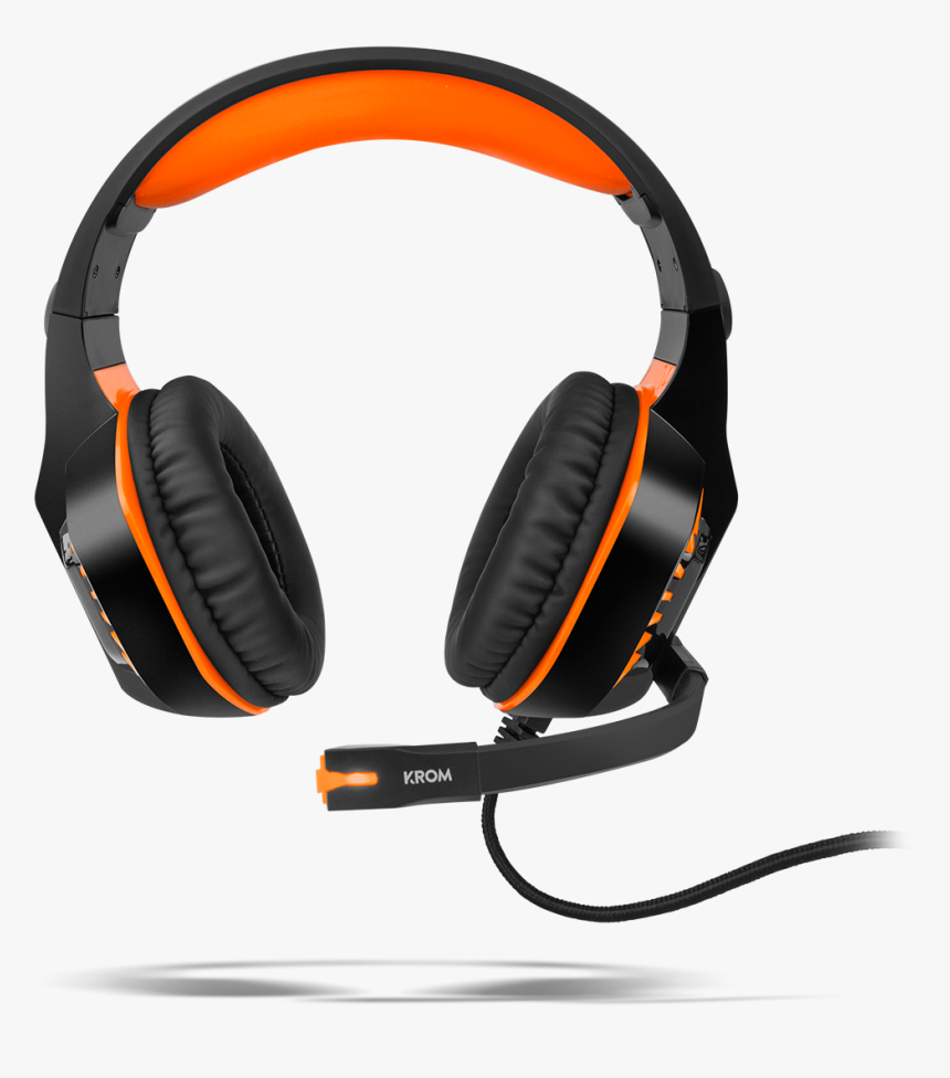 Headphones Clipart Gold Headphone - Krom Konor 7.1, HD Png Download