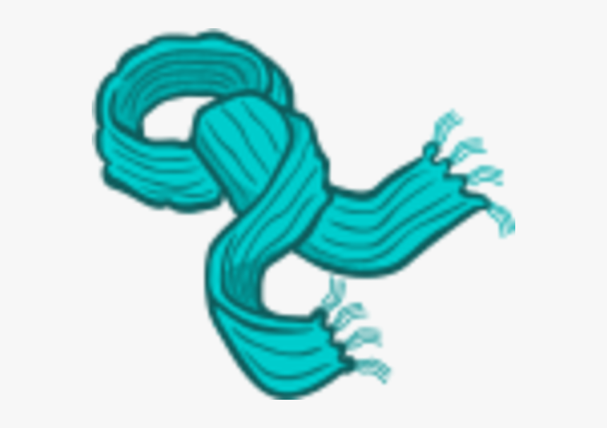 Transparent Scarf Clipart Png - Red Scarf Clipart, Png Download