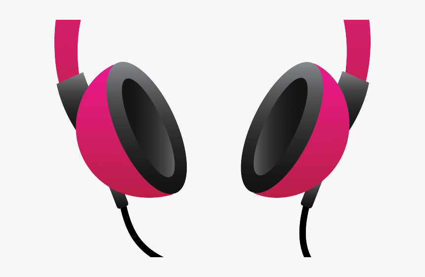 Transparent Gaming Clipart - Transparent Background Headphones Drawing Clipart, HD Png Download