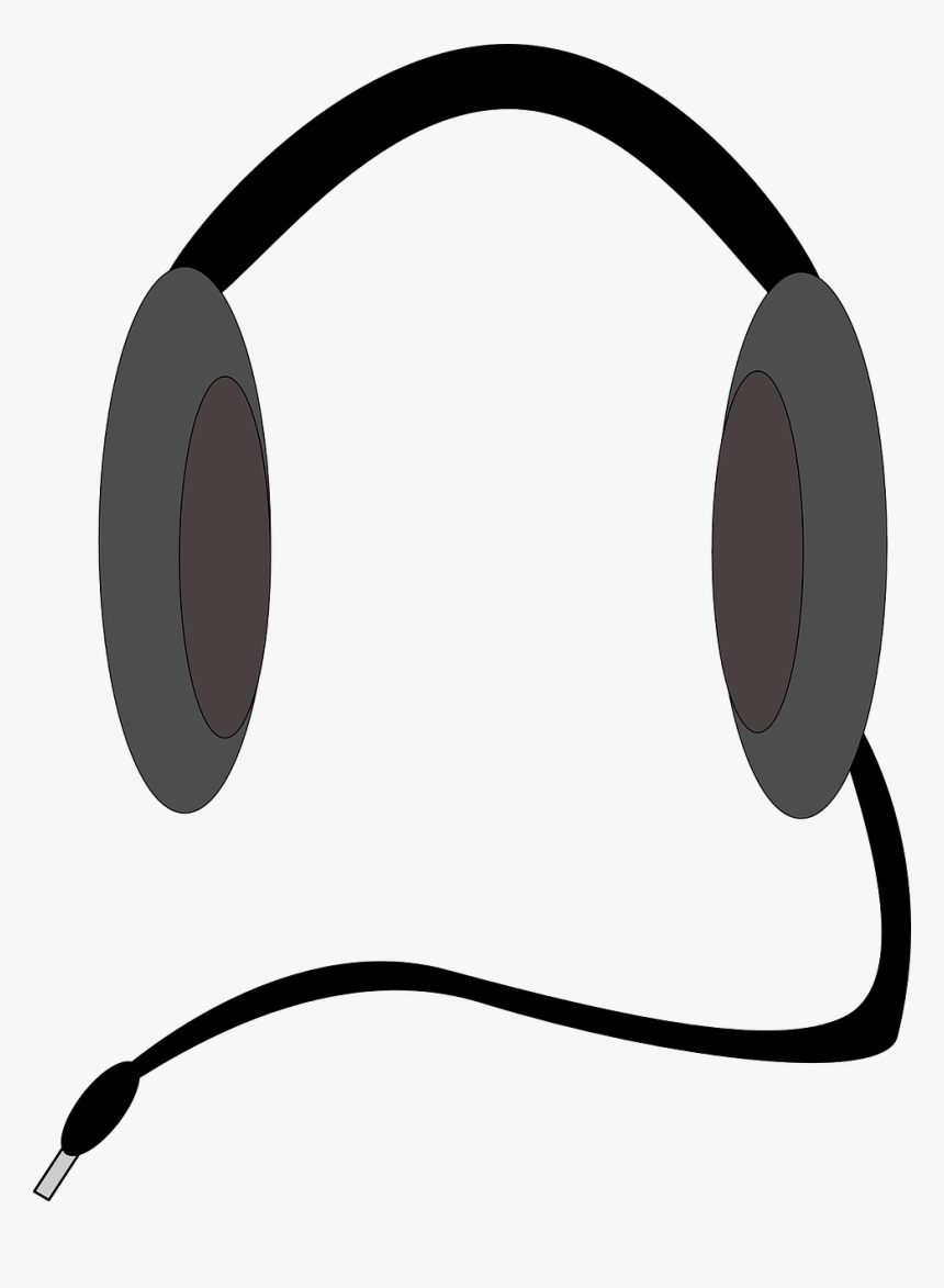 Cartoon Headphones Png - Headphones Clip Art, Transparent Png