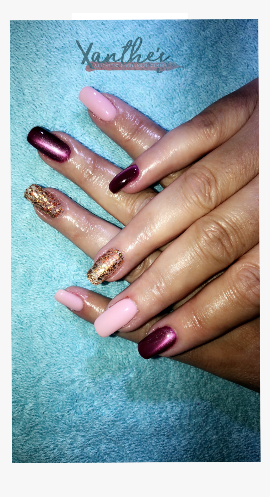 Clip Art Aesthetic Nails - Nail Polish, HD Png Download