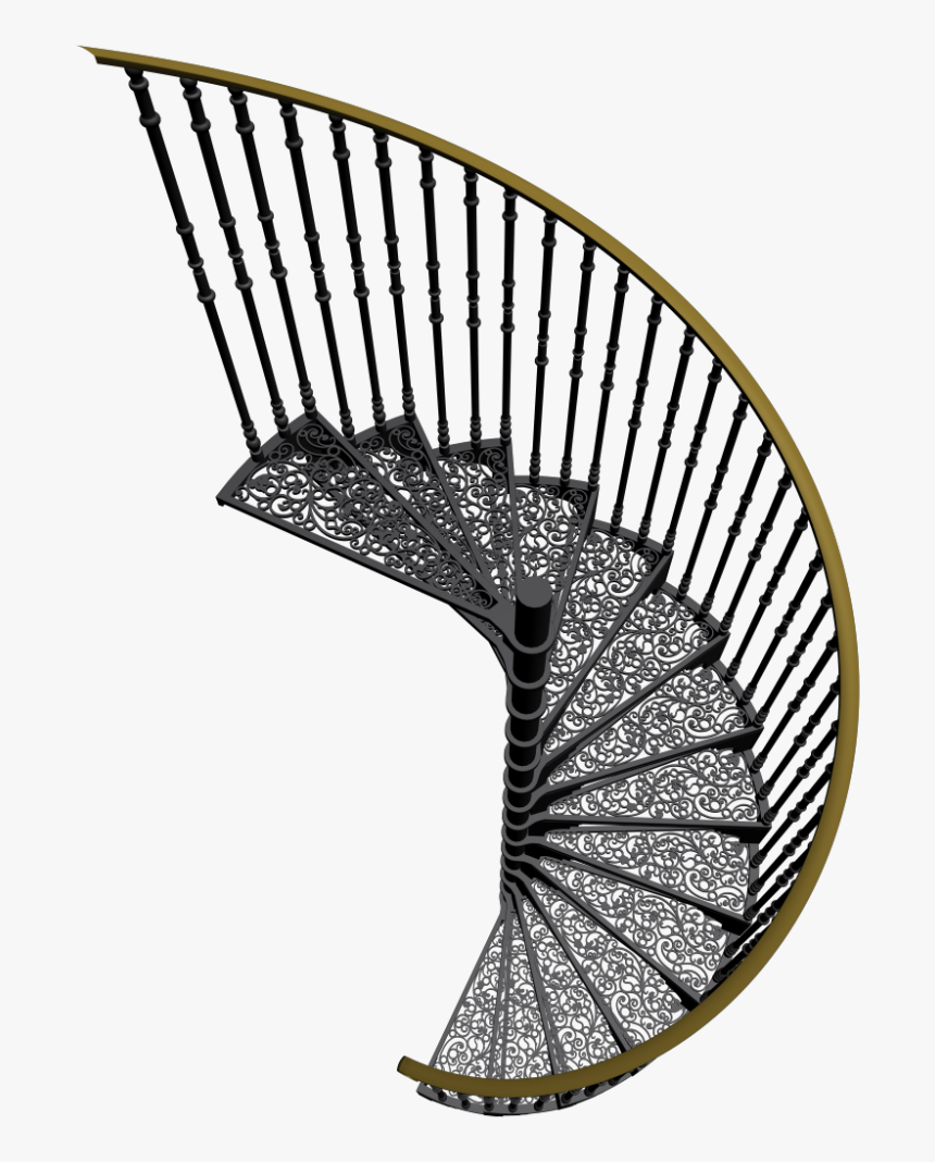 Spiral Staircase Spiral Staircase Spiral Staircase - Rope Design For Logo, HD Png Download