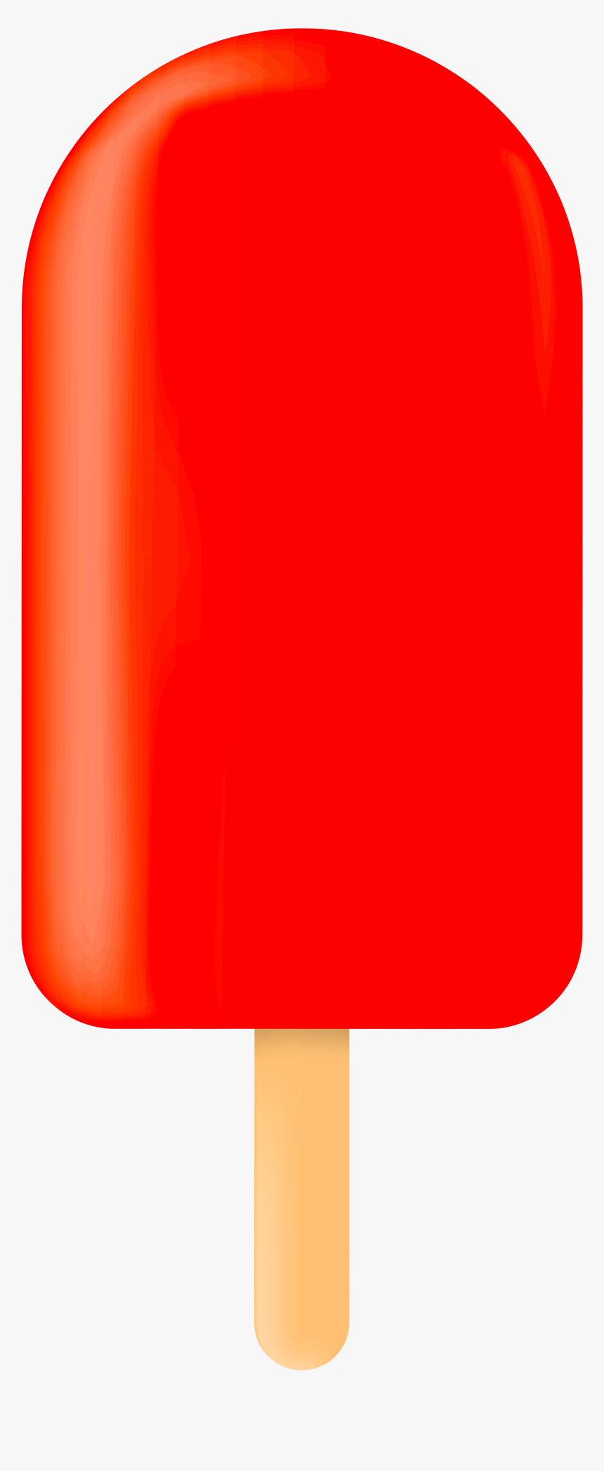 Ice Cream Bar Red Png Clip Art, Transparent Png