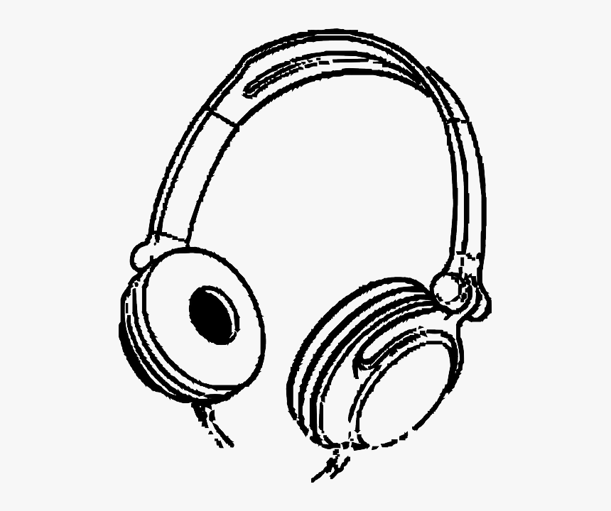 Transparent Ears Png - Headphones Clipart, Png Download