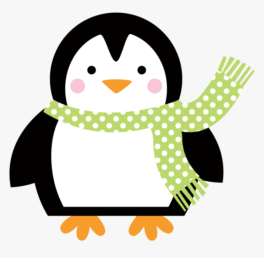 Photo By @daniellemoraesfalcao - Penguin With Scarf Clipart, HD Png Download