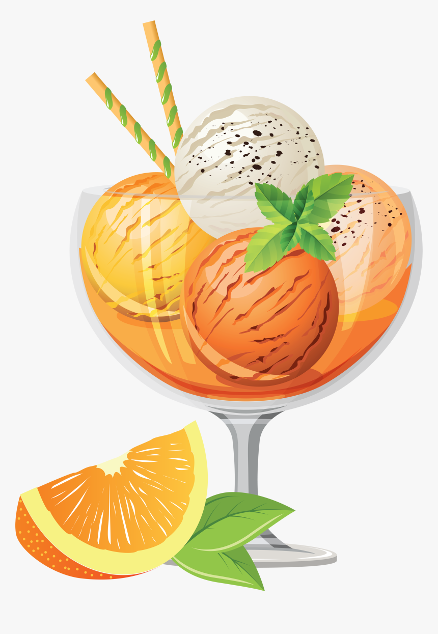 Ice Cream Sundae Design, HD Png Download