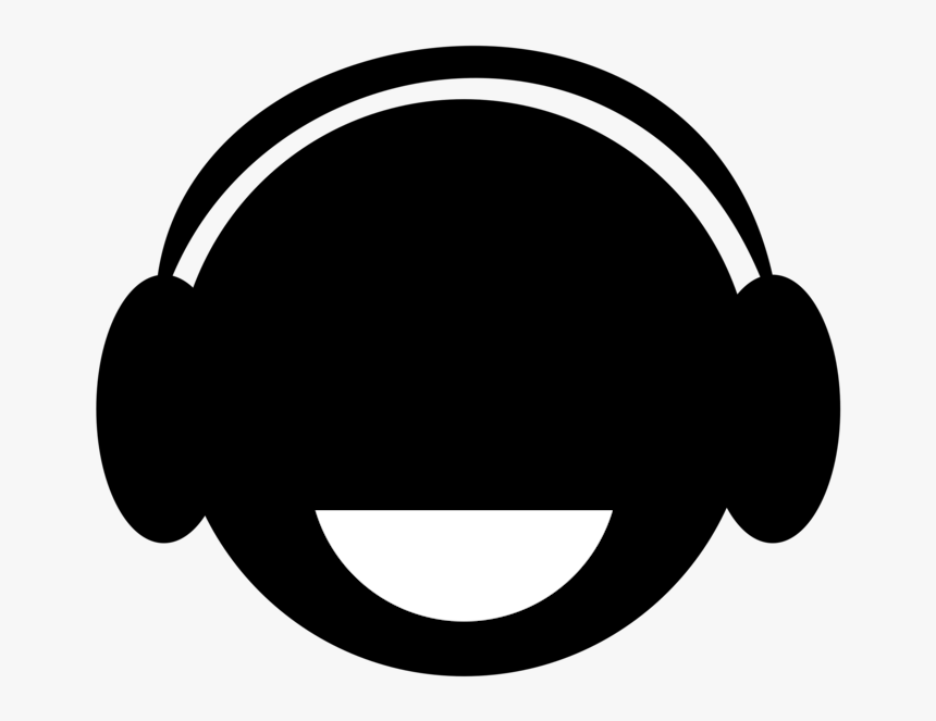 Listening With Headphones Clipart, HD Png Download