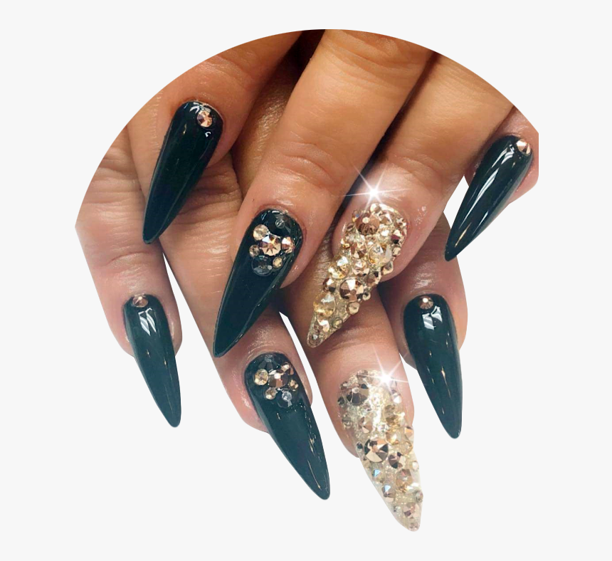 Clip Art Kiss Nails Art - Nails Png, Transparent Png