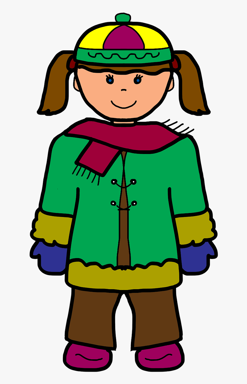 ชุด กัน หนาว การ์ตูน, HD Png Download